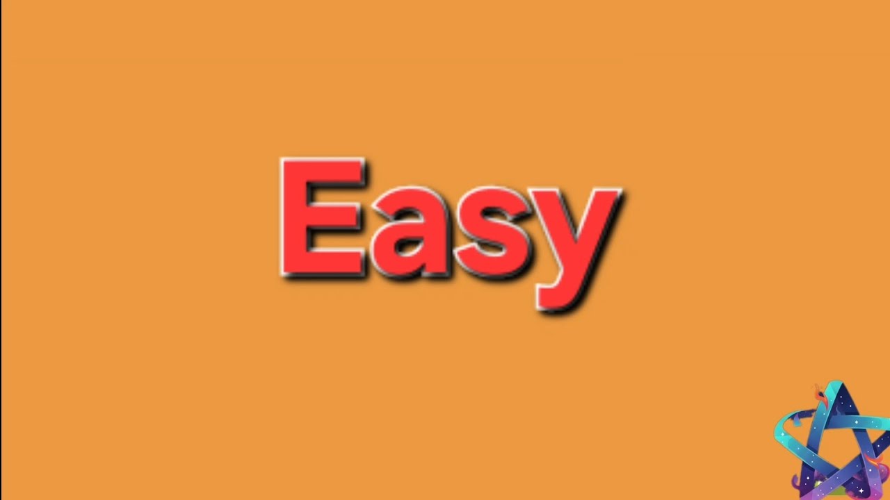 EASY - Official Music | Lyrical Video |English 