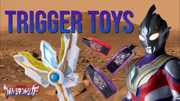 Ultraman Trigger- DX GUTS Sparklence, Tiga Multi Type and Trigger Power Type Hyper Keys!