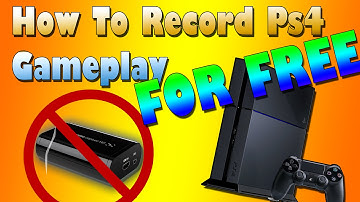 How To record PS4 Gameplay For FREE Without A Capture Card