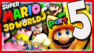 Super Mario 3D World: Let's Play Part  5 Co-op