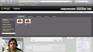 How to create custom mouse over effects using Sprout Builder buttons.