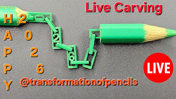 Carving a New “HAPPY 2026” Chain | Live Process