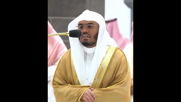 ومن يغفر الذنوب إلا الله~تلاوة هادئة بصوت الشيخ ياسر الدوسري
