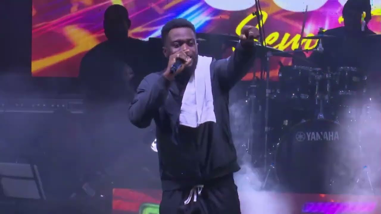 Boyzie performing at the Brian Griffith Groovy Soca-Semi Final