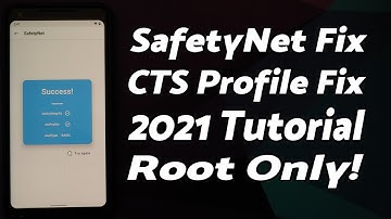 Android SafetyNet ByPass | CTS Profile False Fix | 2021 | Root Only | Any Android