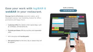 LogiBAR & WebBAR - bar-restaurant pos software and application screenshot 1