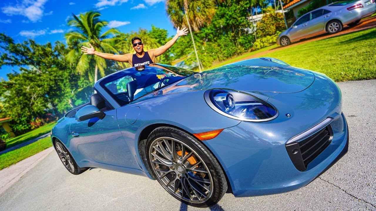 ALUGUEI UMA PORSCHE MUITO FORTE NOS ESTADOS UNIDOS