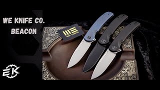 WE Knives Beacon Titanium Flipper Knife
