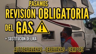 ⚠ Inspección  OBLIGATORIA de GAS  AUTOCARAVANA  Brico sustitución de lira  latiguillo de gas