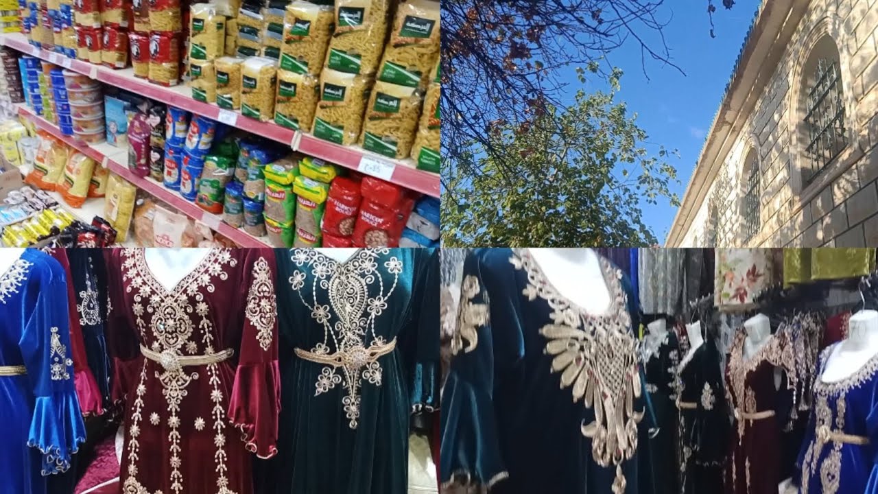 جولة سريعة في الخروب/قنادر الشتاء/تسوق #تسوق#قسنطينة