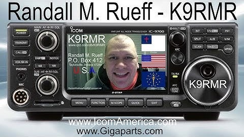 K9RMR - What Amateur Bands come standard on the Icom IC-9700? 12-22-2018 A.D.