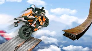 Impossible Motorcycle Stunts Tracks 3D | Android GamePlay - Free Games Download - Bike Game Download screenshot 5