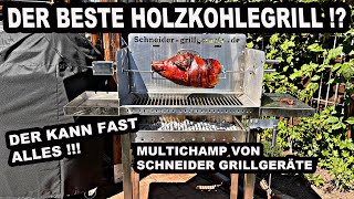 Der beste Holzkohle Grill ? Multi Champ im Test | The BBQ BEAR