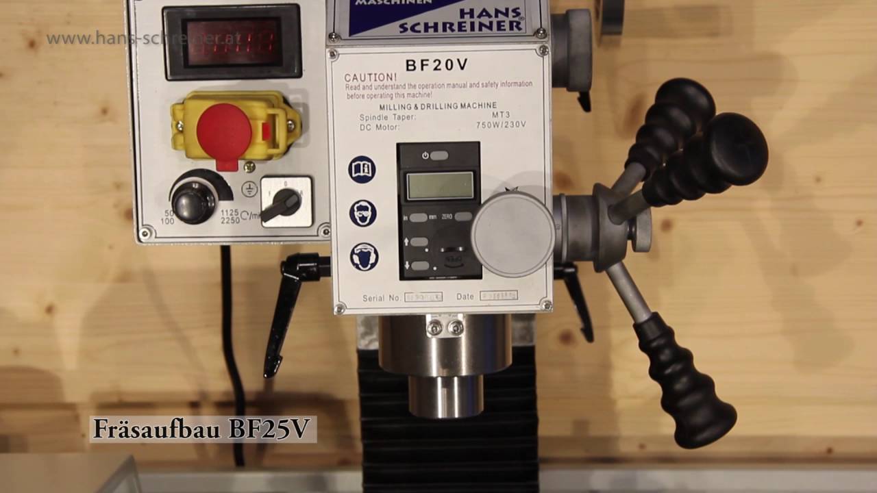 Metall drehen mit Metalldrehbank Hans Schreiner D290V
