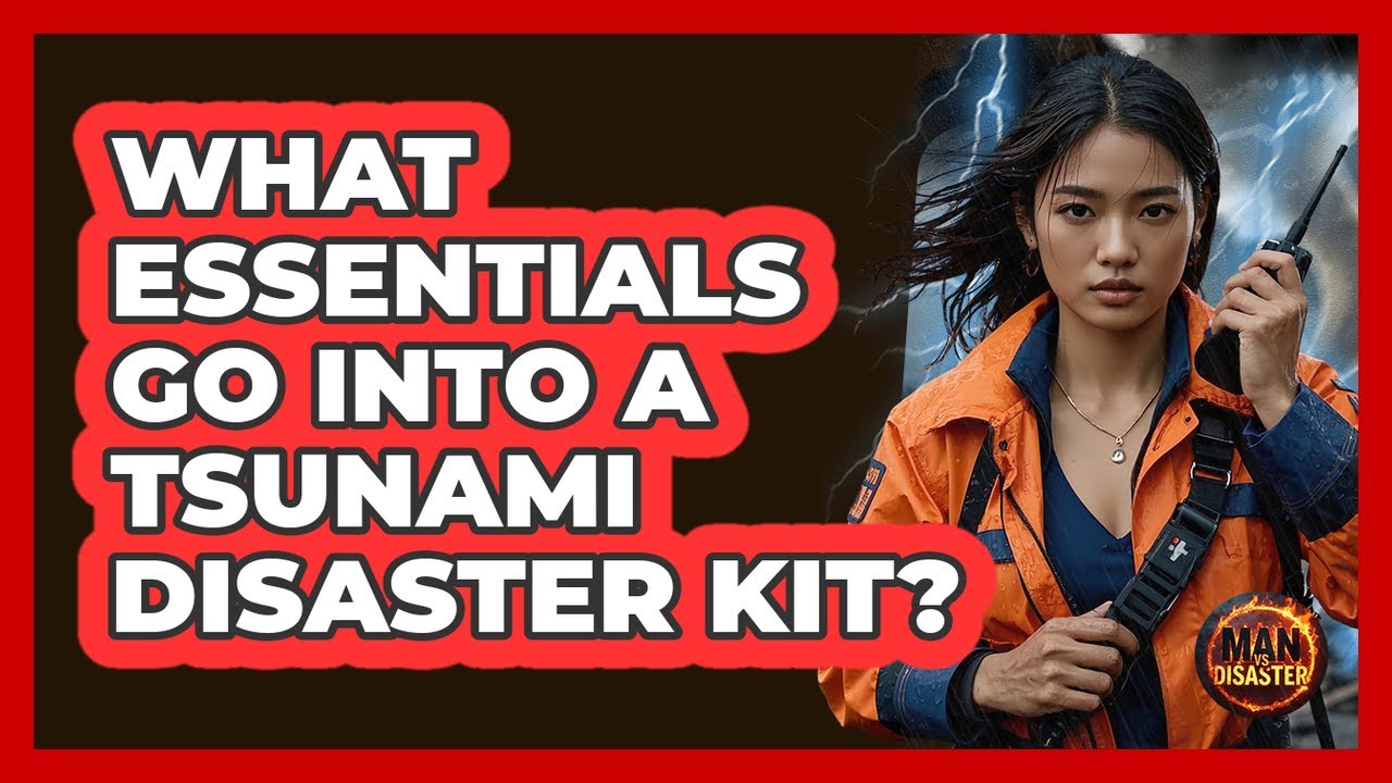 What Essentials Go Into A Tsunami Disaster Kit?