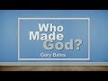 Origins: Who Made God?