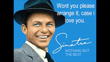 Frank Sinatra - The Way You Look Tonight (Lyrics)