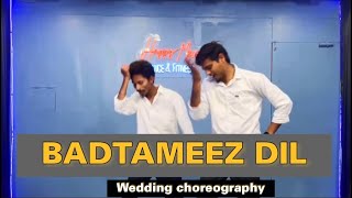 Badtameez Dil Easy Dance Wedding Choreography I Jay Dance Indore City
