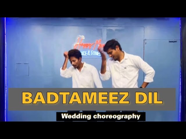 Badtameez Dil | Easy Dance  wedding Choreography I jay dance |  Indore city