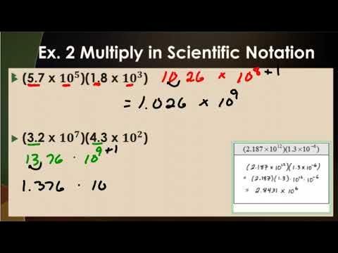 Lesson 37 Using Scientific Notation - YouTube