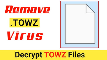 Towj Ransomware || Towj Virus || How to decrypt Towj pictures, videos