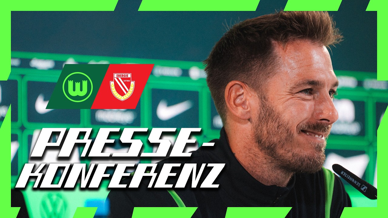 RE-LIVE | PK mit Tobias Strobl vor VfL Wolfsburg - Energie Cottbus | 2.Bundesliga 2026/27