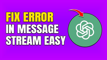 How To Fix ChatGPT Error in Message Stream (Mobile)