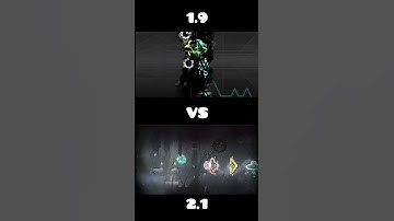 Geometry Dash: 2.1 VS 1.9 (Thinking Space II & Contemplation Hall) #geometrydash #gd #shorts