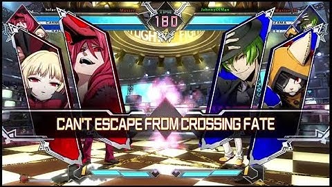 BLAZBLUE CROSS TAG BATTLE: Solacracy (Carmine/Rachel) vs JohnnyOlMan (Hazama/Jubei)