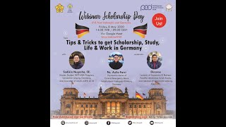 Webinar Seminar Scholarship Day Germany