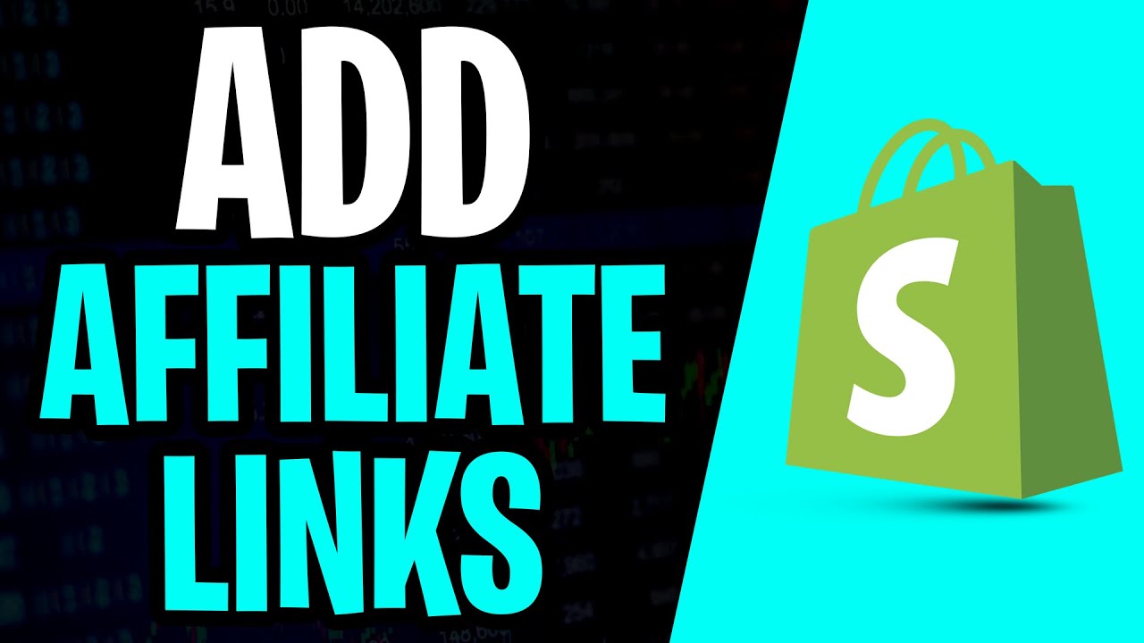 How to Add Affiliate Links to Shopify Store (2026) | Shopify Tutorial ...