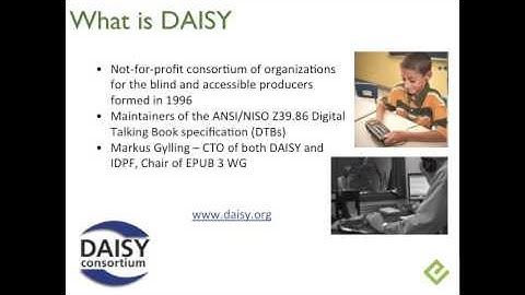 EPUB 3 & Accessibility - Matt Garrish - Tech Forum 2012