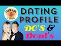 Dating profile dos and donts