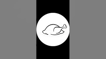 Full Drawing Guide on my channel🎨 | Easy Turkey Drawing #howtodraw #drawingtutorial #doodle