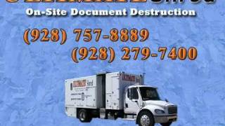 Ultimate Shred Mobile Paper Shredding in Kingman and Mohave County