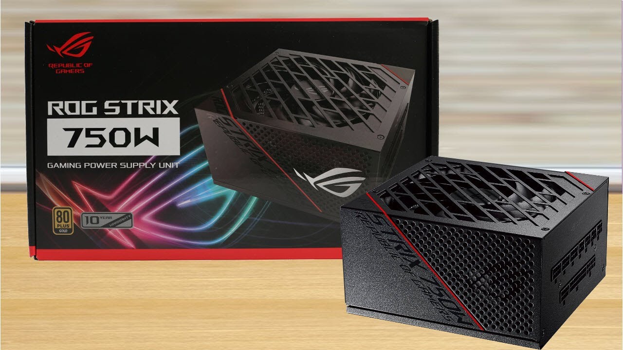 Asus ROG Strix 750W Gold - YouTube