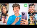 I facetimed 100 youtubers without them knowing