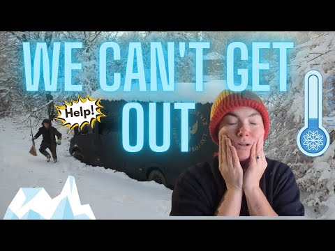 STRANDED in the SNOW! Surviving Winter in Bulgaria 🇧🇬