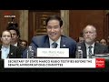 BREAKING: Protester Interrupts Marco Rubio During Opening Remarks, Calls Him A 'Traitor To Humanity'