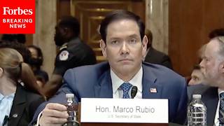 BREAKING: Protester Interrupts Marco Rubio During Opening Remarks, Calls Him A 'Traitor To Humanity'