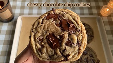 Chewy Chocolate Chip Cookies ♡ Bake With Me