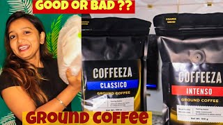 Better Than Instant Coffee 😲 | Coffeeza Ground Coffee Review | Brand Coffeeza Full Review Video