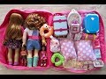 How TO TRAVEL WITH YOUR TWIN AMERICAN GIRL DOLLS ~ TWO NIGHT VACATION STAY