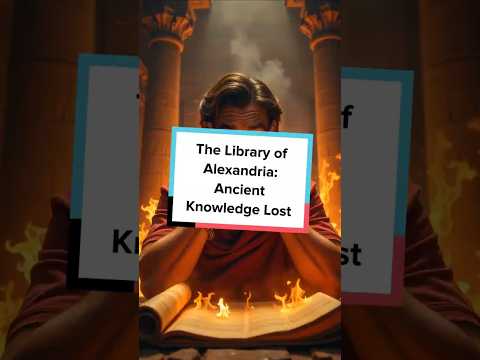 The Library Of Alexandria Ancient Knowledge Lost