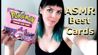 Pokemon Card ASMR! Best Cards of Fusion Strike Booster Box Opening, Soft-Spoken Binaural Pokemon TCG screenshot 1