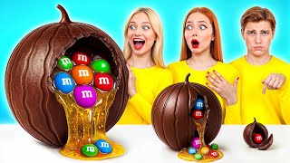 Download Lagu Big, Medium and Small Plate Challenge | Funny Cooking Tricks by Candy DO MP3