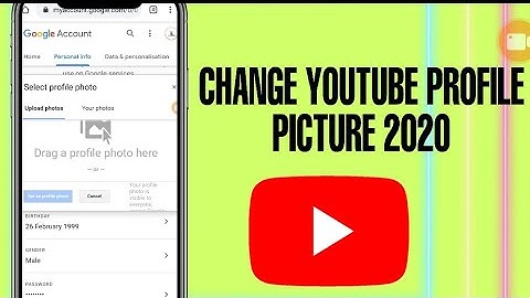 How to fix profile picture can