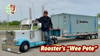 Rooster’s “Wee Pete” custom Peterbilt Ride-Along & Tour by Miss Flatbed Red 5,684 views 2 weeks ago 4 minutes, 49 seconds