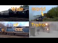 CSX and Amtrak Trains