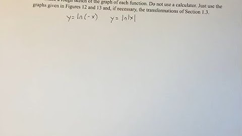 48. Make a rough sketch of the graph of each function. Do not use a calculator. Just use the graphs